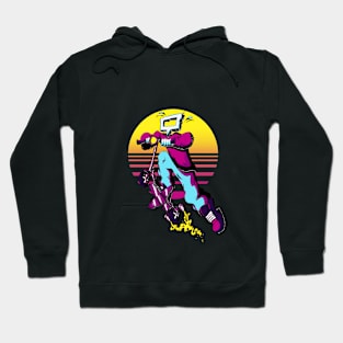 Retrofuturistic Scooter Hoodie